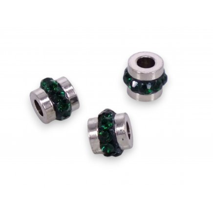 Korálka 5x4mm CHIRURGICKÁ OCEĽ, 2ks (ch1724tz)